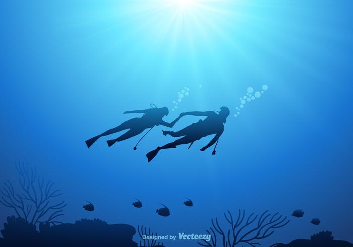 Underwater Free Vector Art 700x490 Underwater Free Vector Art
