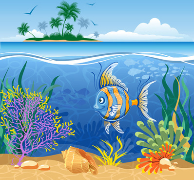 Free Vector Underwater Free Vector Download 398x368 Free Vector Underwater Free Vector Download
