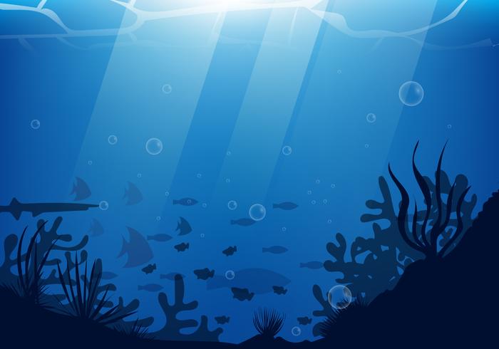 Underwater Free Vector Art 700x490 Underwater Free Vector Art