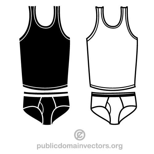 500x500 Underwear Vector Graphics