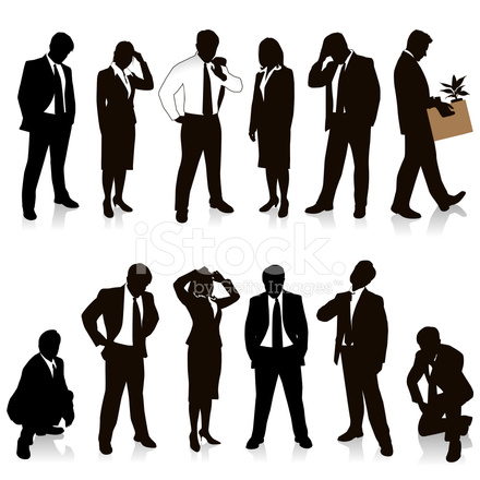 440x440 Unemployment Stock Vector