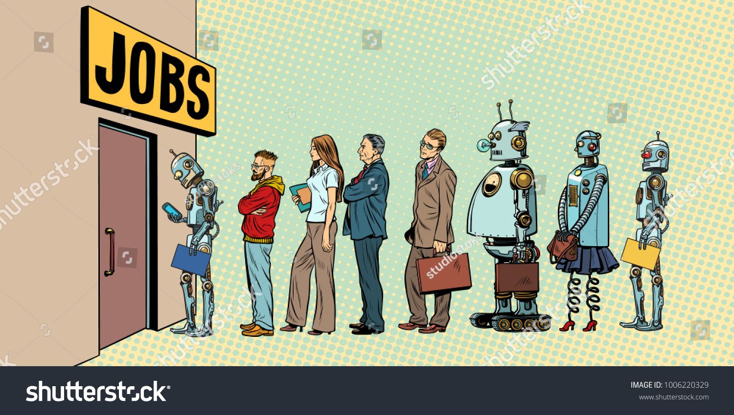 1500x850 Competition Of People And Robots For Jobs Technological