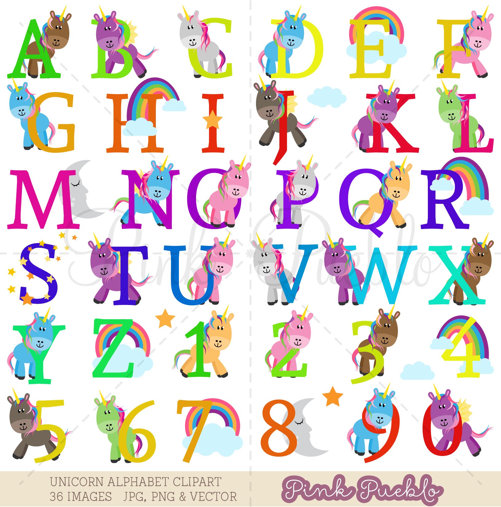 1630x1649 Uppercase Unicorn Alphabet Clipart Vectors Pinkpueblo
