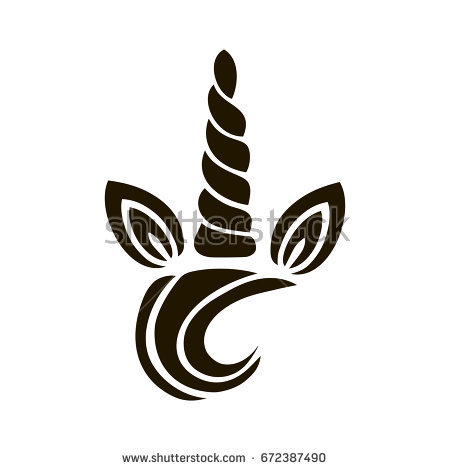 Unicorn Horn And Ears Clipart 450x470 Unicorn Horn And Ears Clipart