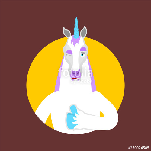 Unicorn Thumbs Up And Winks Magic Horse Happy Emoji Fairy Beast 500x500 Unicorn Thumbs Up And Winks Magic Horse Happy Emoji Fairy Beast