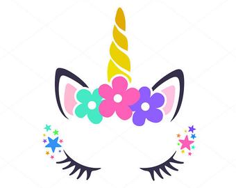 Unicorn Face Silhouette at GetDrawings | Free download