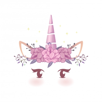 360x360 Unicorn Face Png, Vector, And Clipart With Transparent