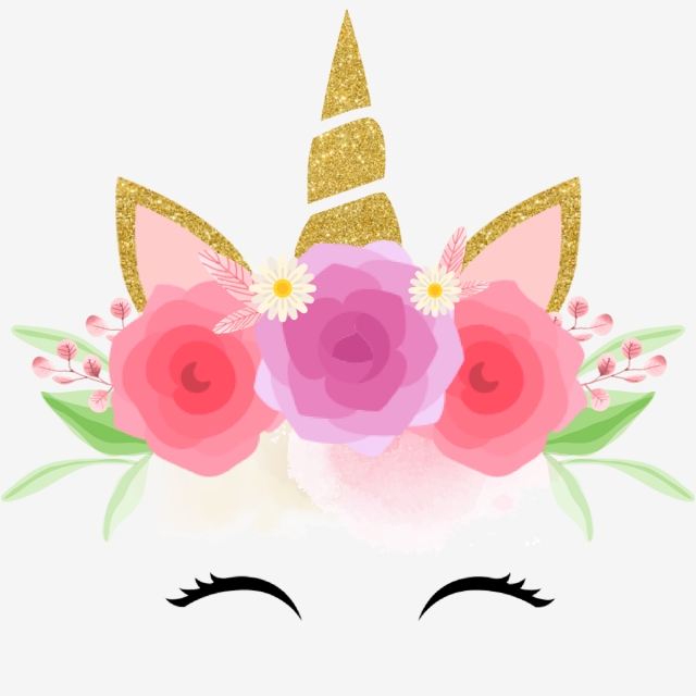 640x640 Unicorn Head Png, Vector, And Clipart With Transparent