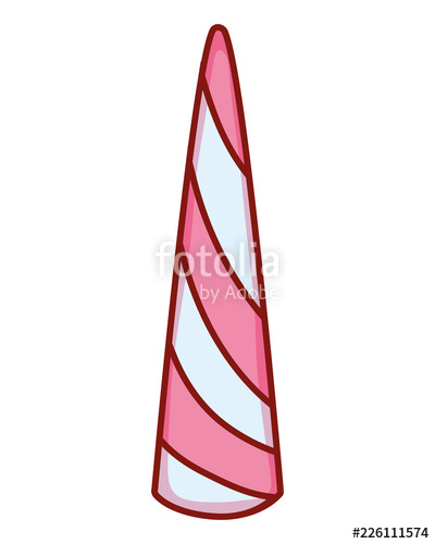 400x500 Colorful Unicorn Horn Stock Image And Royalty Free Vector