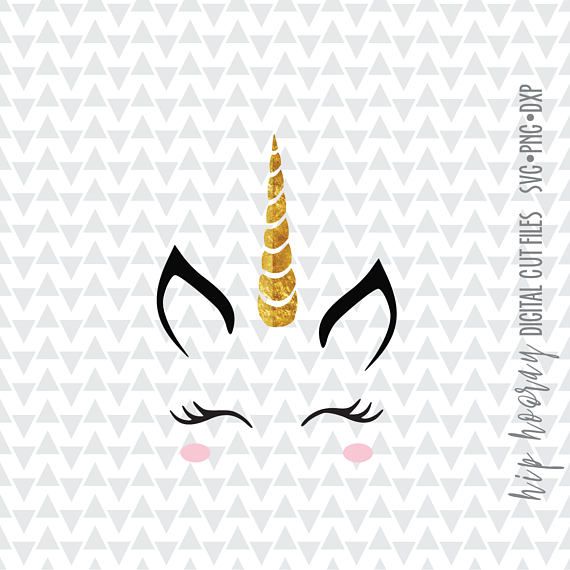 570x570 Unicorn Horn Gold Foil Eyelashes Spring Face Floral Girly