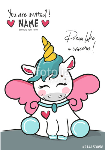 350x500 Sleeping Cute Unicorn Vector Unicorn Cute Cartoon Unicorn