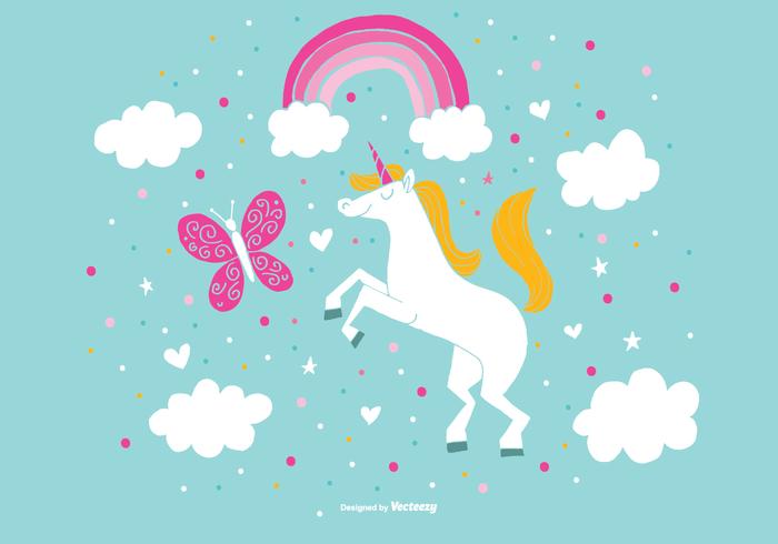 700x490 Unicorn Free Vector Art