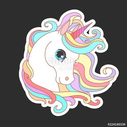 500x500 Unicorn Vector Illustration Stock Image And Royalty Free Vector