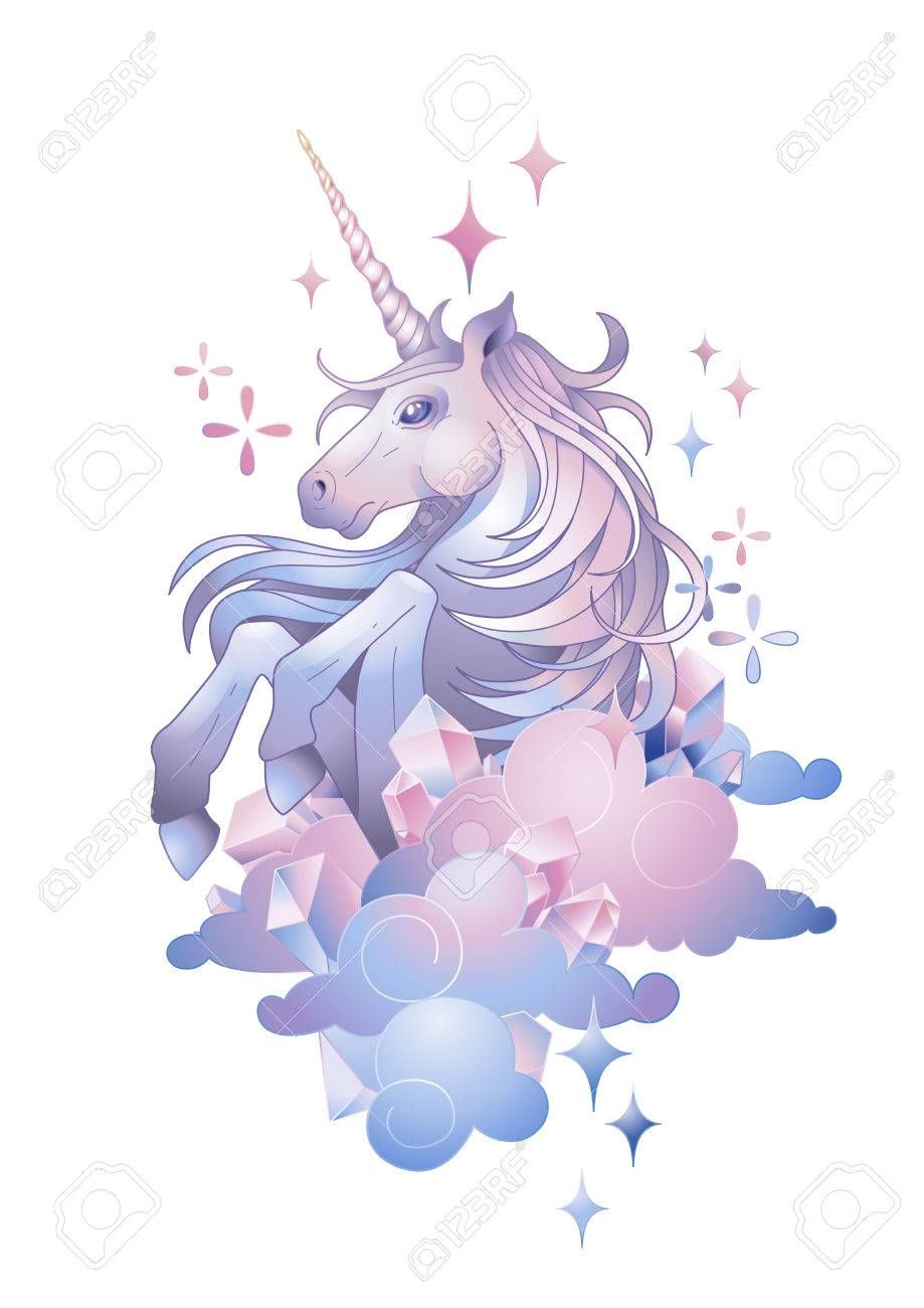 919x1300 Stock Vector This Is Unicorns Design Your Magical Creature