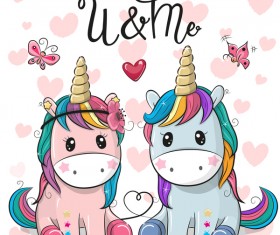 280x235 Unicorns Vector