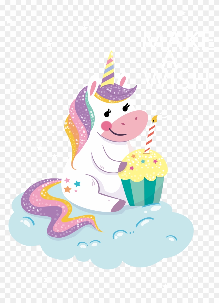Unicorn Vector Typography 840x1158 Unicorn Vector Typography