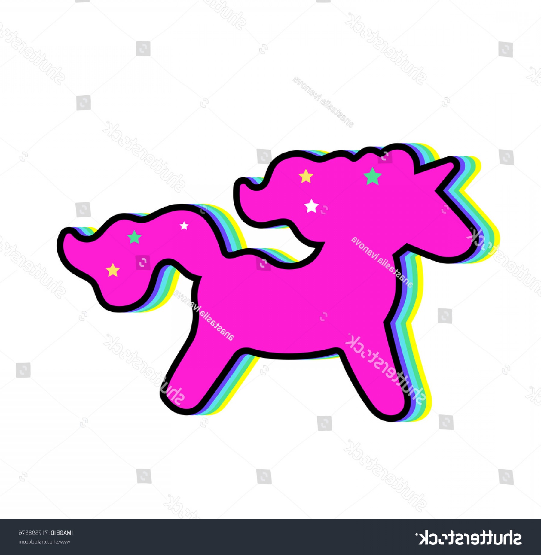 Pink Magic Silhouette Unicorn Vector Cartoon Soidergi 1800x1848 Pink Magic Silhouette Unicorn Vector Cartoon Soidergi