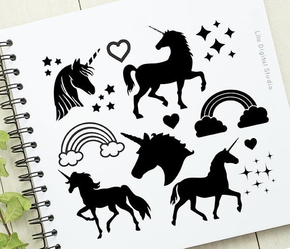 Unicorn Unicorn Clipart Unicorn Vector Unicorn Dxf Etsy 570x489 Unicorn Unicorn Clipart Unicorn Vector Unicorn Dxf Etsy