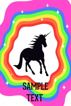 Unicorn Silhouette Free Vector Download 247x368 Unicorn Silhouette Free Vector Download
