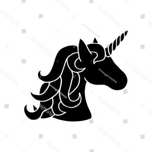 Unicorn Vector Silhouette at Vectorified.com | Collection of Unicorn ...