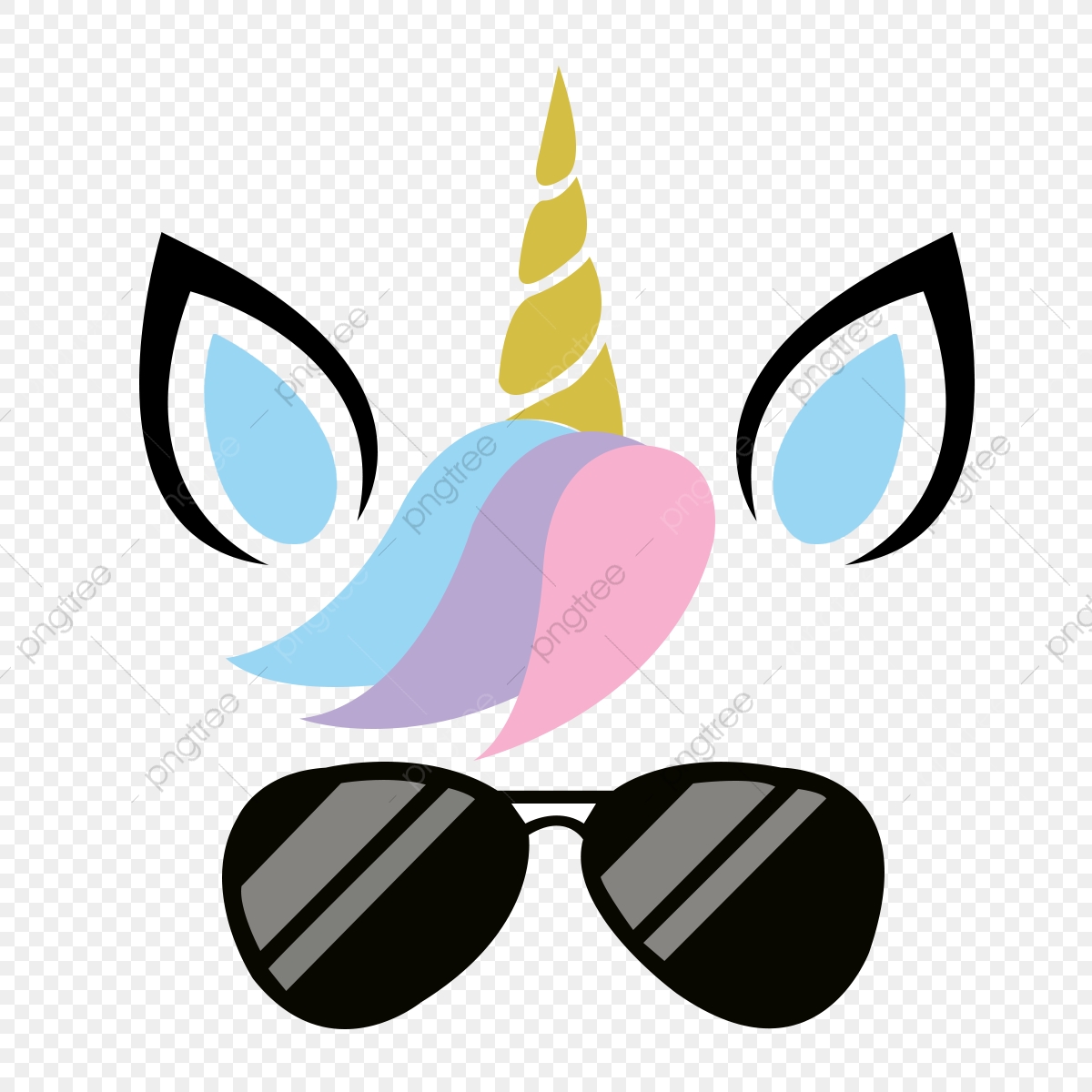 1200x1200 Unicornio, Unicorn, Unicorn Vector Png Transparent Clipart Image
