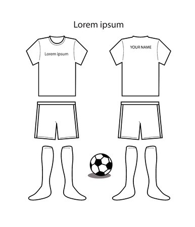 Soccer Uniform Template Vector Royalty Free Vector Graphics 386x450 Soccer Uniform Template Vector Royalty Free Vector Graphics