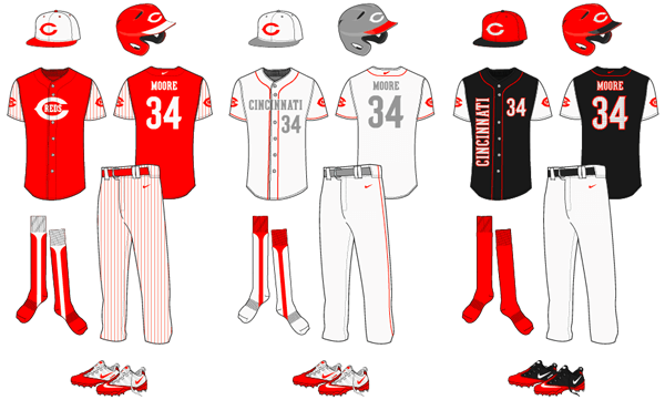 600x361 Baseball Uniform Template Vector Free