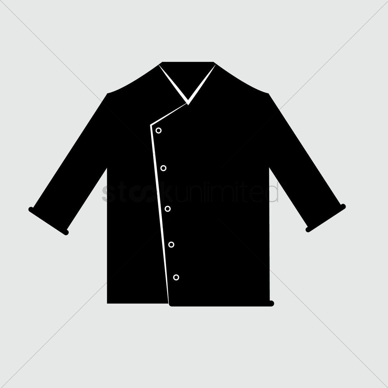 1300x1300 Chef Uniform Vector Image