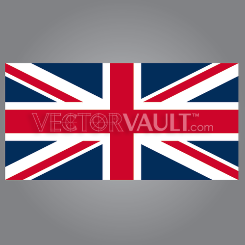 500x499 Buy Vector Union Jack England British Flag Icon Logo Graphic