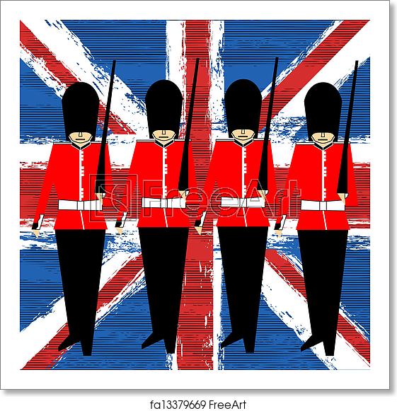 561x581 Free Art Print Of Guardsmen Marching Guardsmen Marching Over