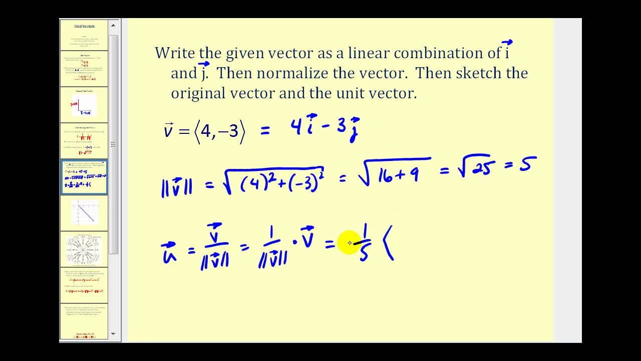 1280x720 The Unit Vector
