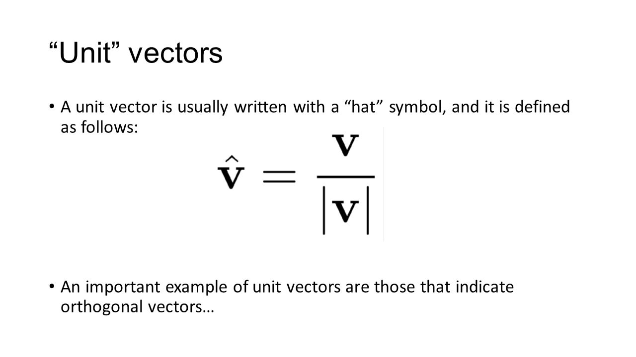 Unit Vector Symbol at Vectorified.com | Collection of Unit Vector ...