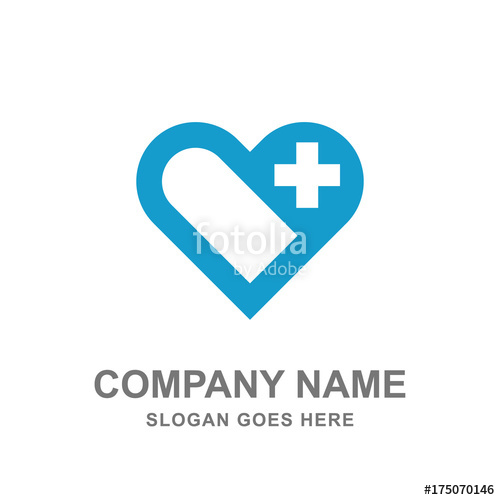 500x500 Drugstore Medical Healthcare Logo Vector Stock Image And Royalty