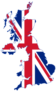 182x300 Flag Map Of United Kingdom Logo Vector