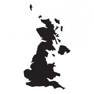 300x300 Photostock Vector Black Outline Of The United Kingdom Maps Hoodamath