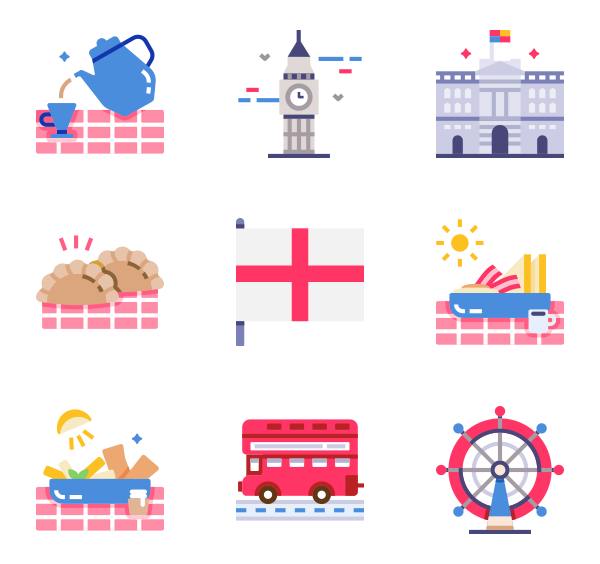 600x564 Uk Icons