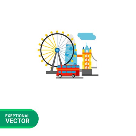 450x450 United Kingdom Vector Icon Multicolored Illustration Of Top