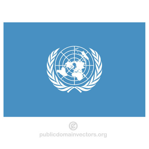 500x500 United Nations Vector Flag
