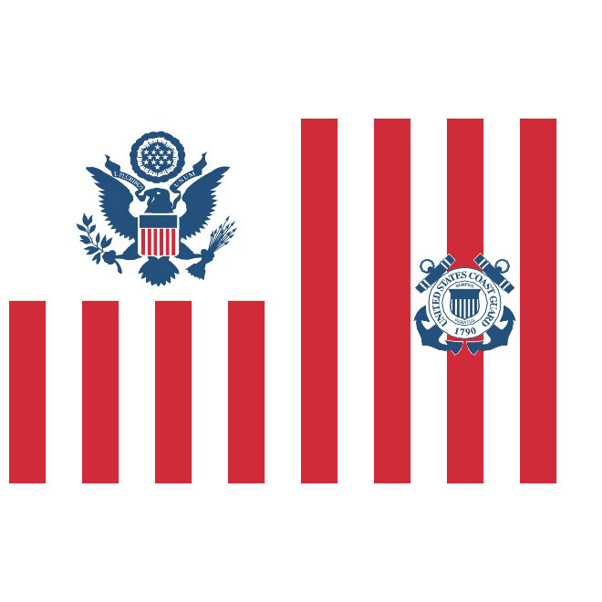 660x660 Us Coast Guard Vector Flag