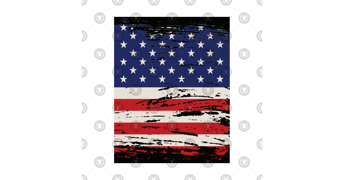 1200x630 Dirty Usa American Flag Vector