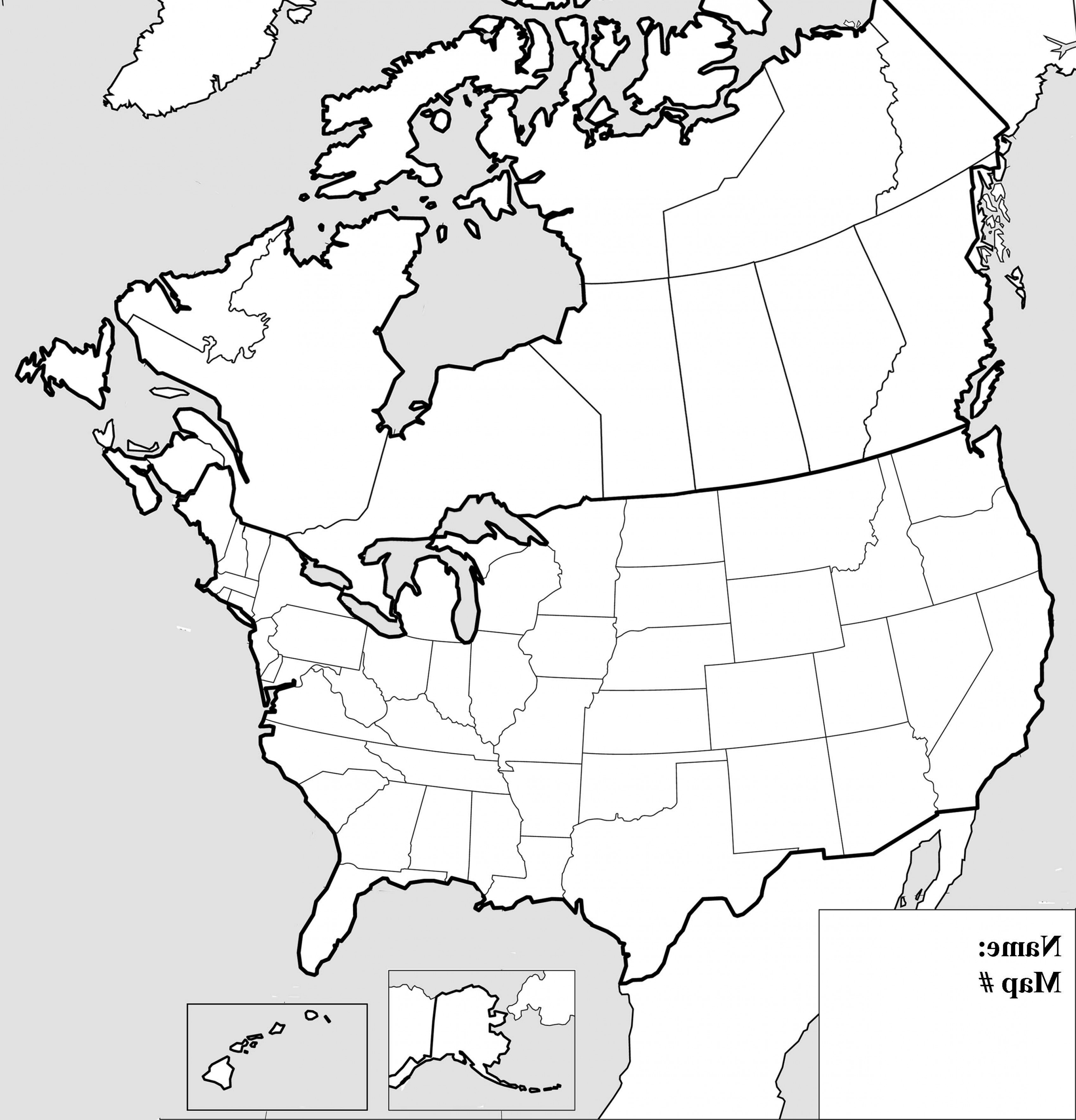 Контурная карта северная америка страница 11