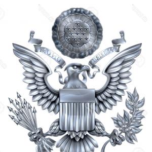 300x300 Gold Great Seal United States American Soidergi