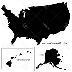300x300 United States Silhouette Vector Map Usa Silhouette Gtdi Hoodamathrun