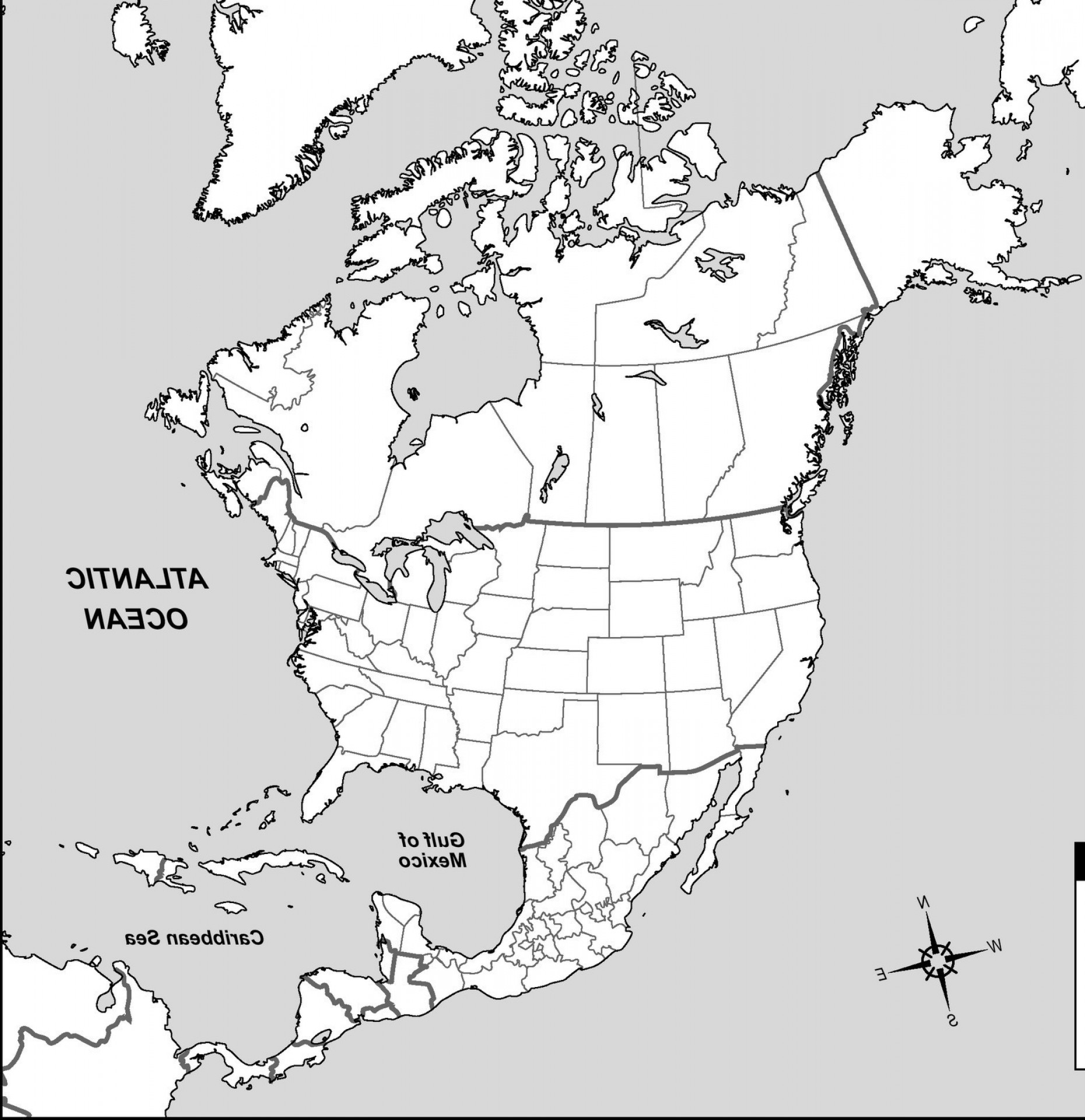 1861x1920 United States Map Vector Black And White Studiogrfx