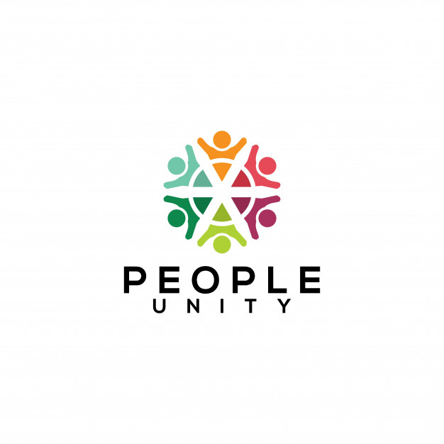 626x626 People Unity Logo Vector Vector Premium Download