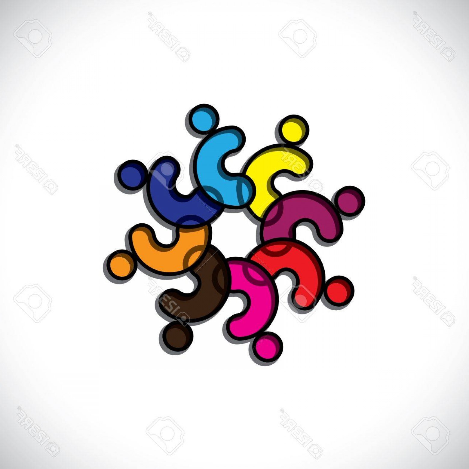 Photoconcept Children Together Or Community Unity Vector Graphic 1560x1560 Photoconcept Children Together Or Community Unity Vector Graphic