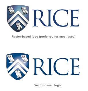 307x315 Rice University Logos