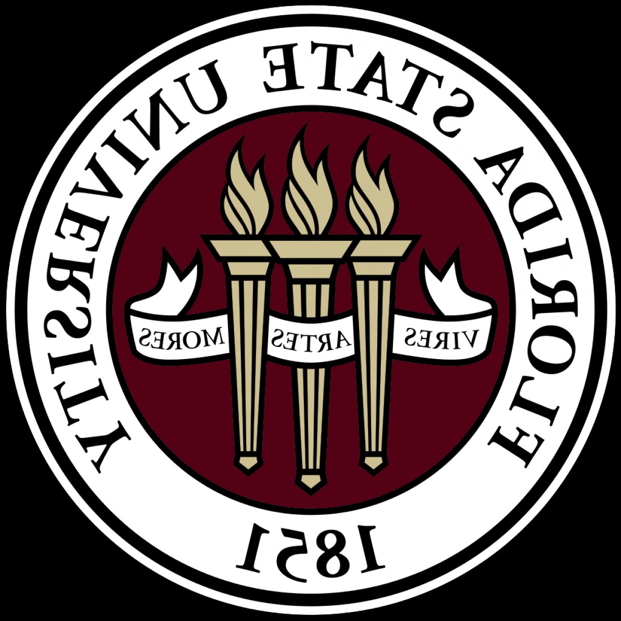 1228x1228 Florida State University Logo Vector Createmepink