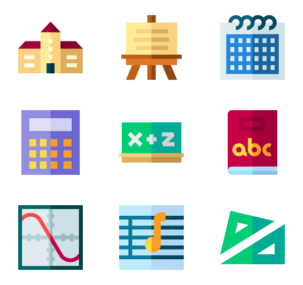 600x564 University Icons