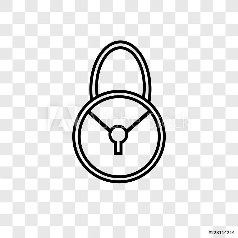 1000x1000 Photo Art Print Unlock Vector Icon Isolated On Transparent